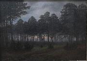Caspar David Friedrich The Times of Day painting